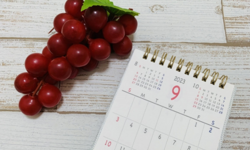 旬のものを食べよう -9月-
